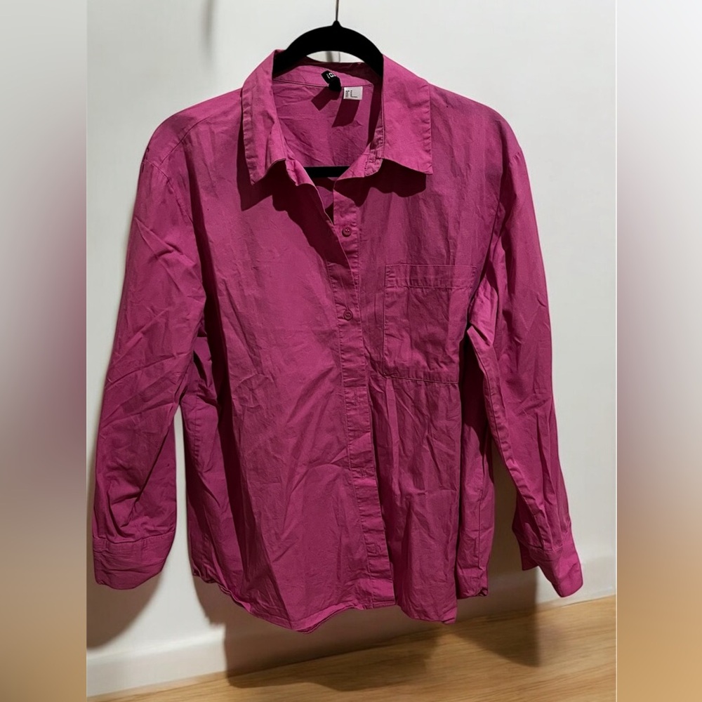 H&M Pink Shirt - Medium